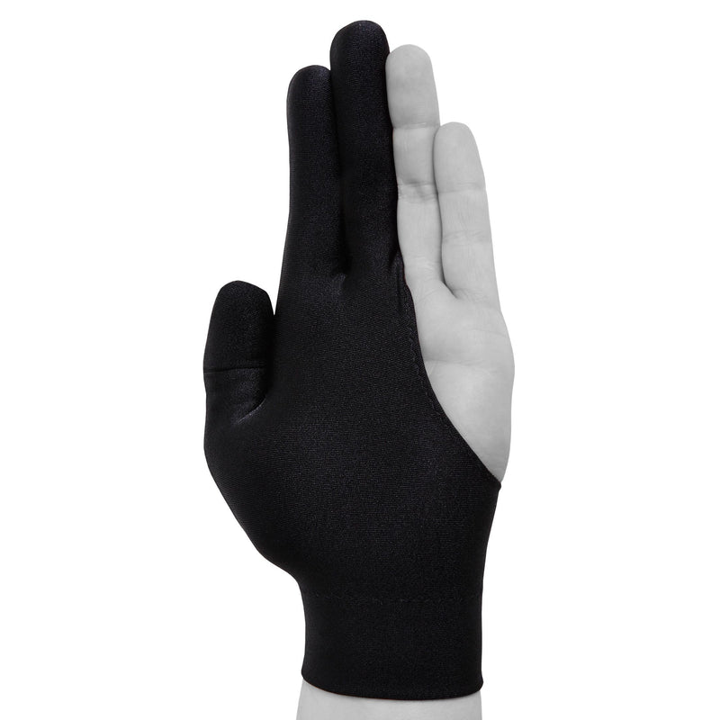 [AUSTRALIA] - Billiard Glove by Fortuna - Pro - Fits Either Hand - Black Medium/Large 