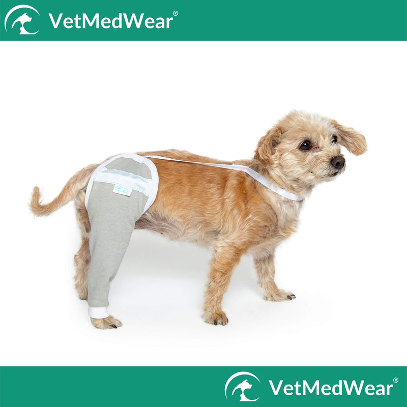 After Surgery Wear Hip and Thigh Wound Protective Sleeve for Dogs. Dog Recovery Sleeve. Recommended by Vets Worldwide Medium Purple - BeesActive Australia
