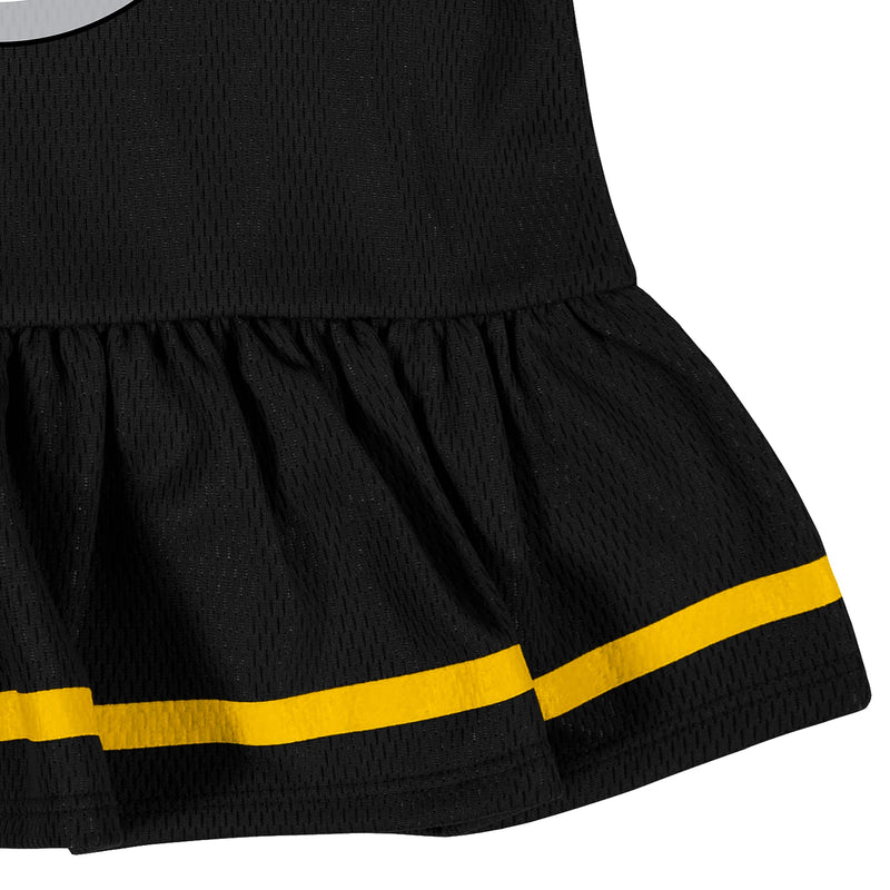Gerber Girls' NFL Team Jersey Dress and Diaper Cover Pittsburgh Steelers 18 Months Team Color - BeesActive Australia