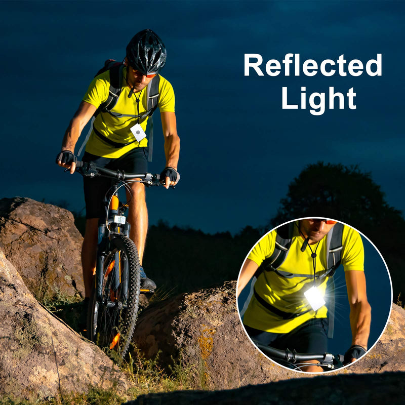 Jetec 2 Pieces Signal Mirror Survival Reflective Mirror 2 x 3 Inch Send Remotely PFD Mirrors Outdoor Survival Signal Mirror Survival Technologies Small Signal Mirror for Backpacking - BeesActive Australia