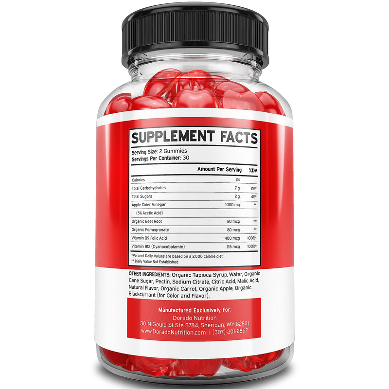KETO ACV Gummies for Weight Management Support (1000mg Per Serving) - Apple Cider Vinegar Gummies - Promote Healthy Digestion & Metabolism - Delicious Apple Flavor - ACV AC Gummies - (60 Gummies) - BeesActive Australia