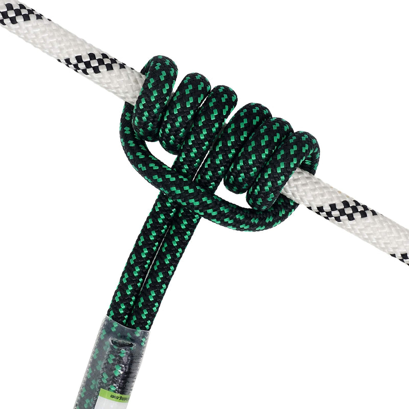 GM CLIMBING 8mm (5/16") Prusik Loop Pre-Sewn 18 inches / 24 inches Black-18 inch | One Unit - BeesActive Australia