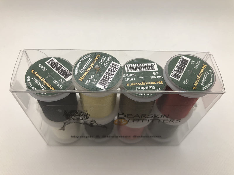 Hemingway's Thread Bearskin Outfitters Nymph & Streamer Selection for Fly Fishing - BeesActive Australia