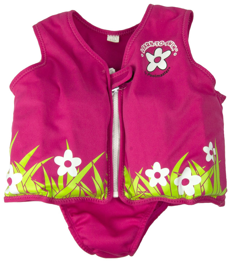 Poolmaster 50554 Learn-to-Swim Butterfly Swim Vest - 1-3 Years Old Pink, Small - BeesActive Australia