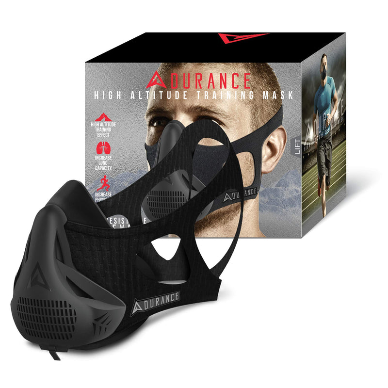 Adurance Training Workout Mask, 4 Breathing Oxygen High Altitude Training Mask Exercise Device - BeesActive Australia