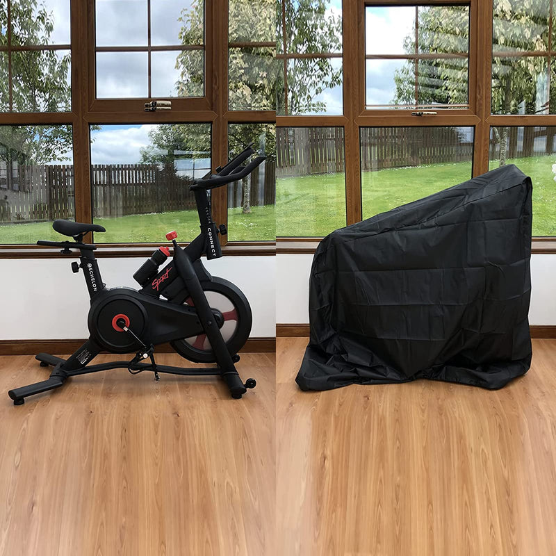 Tonhui Exercise Bike Cover, Upright Indoor Cycling Protective Cover Dustproof Waterproof Cover Ideal for Indoor Or Outdoor Use - BeesActive Australia