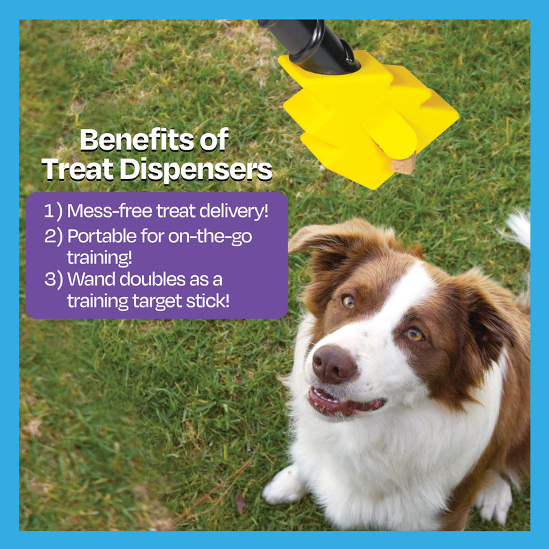 Brightkins Magic Wand Treat Dispenser: Bolt - 1 Piece Dog Treat Holder, Treat Dispenser for Dogs, Multi - BeesActive Australia