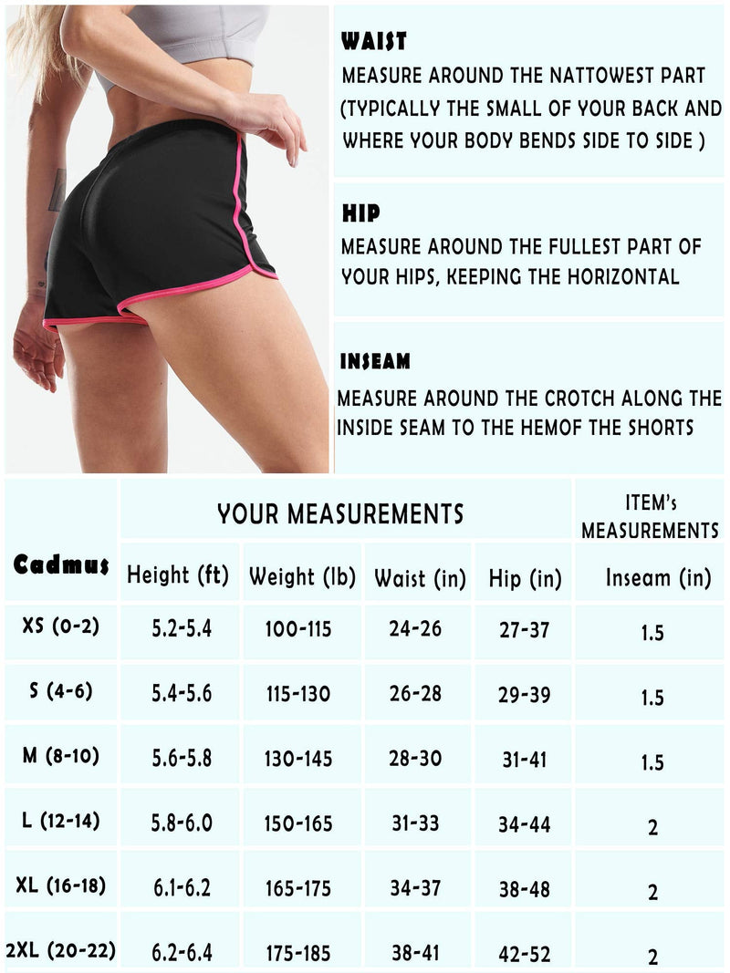 CADMUS Hot Summer Shorts for Women Sexy Booty Shorts for Beach Volleyball Medium Pack of 1: Blue, 2301# - BeesActive Australia