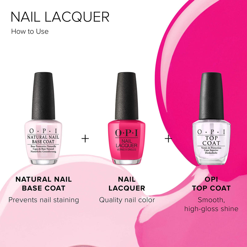 OPI Nail Polish Top Coats, Top Coats for High Shine Gloss Protection or Matte Finish Nails Top Coat, Protective High-Gloss Shine - BeesActive Australia