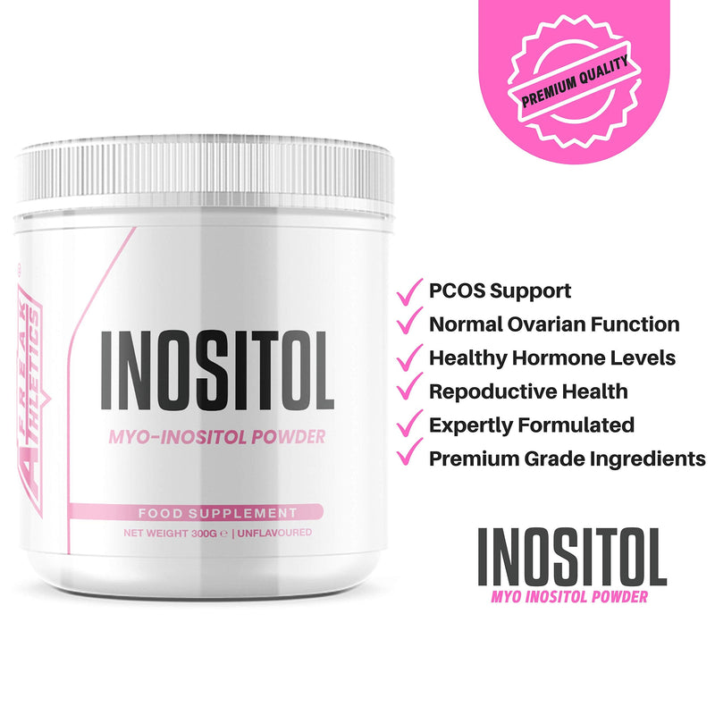 Inositol (Myo-Inositol) Powder 300g | Premium Myo Inositol Powder - Supports Women with PCOS - Promotes Hormonal Balance & Normal Ovarian Function - BeesActive Australia