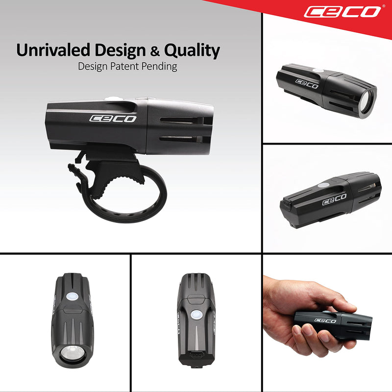 CECO-USA: 1,000 Lumen USB Rechargeable Bike Light  Tough & Durable IP67 Waterproof & FL-1 Impact Resistant Super Bright Model F1000 Bicycle Headlight  For Commuters, Road Cyclists & Mountain Bikers - BeesActive Australia