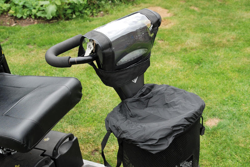 SpeedwellStar Mobility Scooter Waterproof Panel Cover Control Black Tiller Top Protection Fitted - BeesActive Australia
