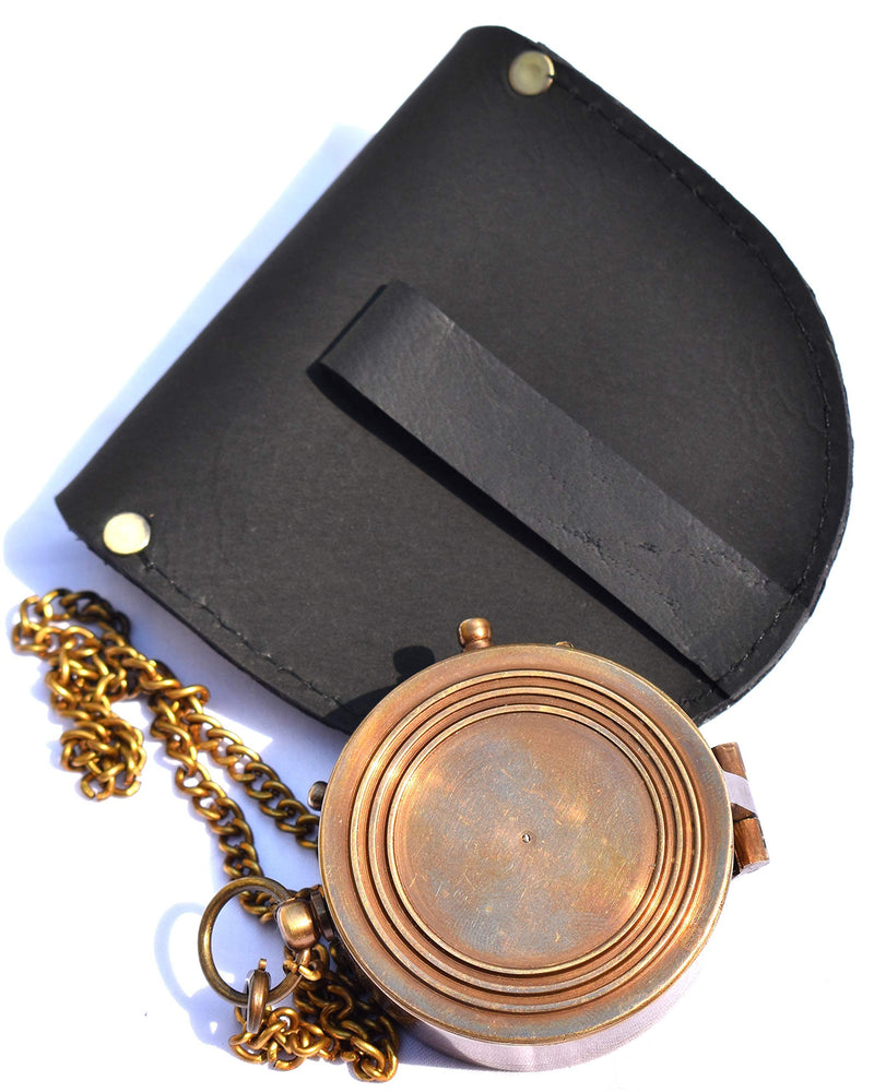 Hiking Backpacking Compass with Case /Thoreau's Go Confidently Quote Engraved with Gift Compass ,Camping Compass, Boy Scout Compass Kids-Professional Field Compass for Map Reading- Best Survival Gifts - BeesActive Australia