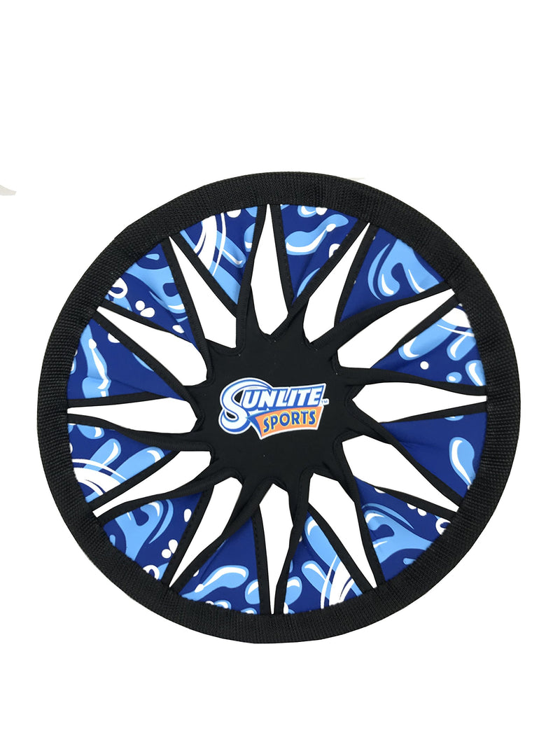 [AUSTRALIA] - Sunlite Sports Water Series Spin Twist Frisbee, 1 Piece, Colors Vary, Blue/Green/Orange/Red (AN0509-B) Assort 