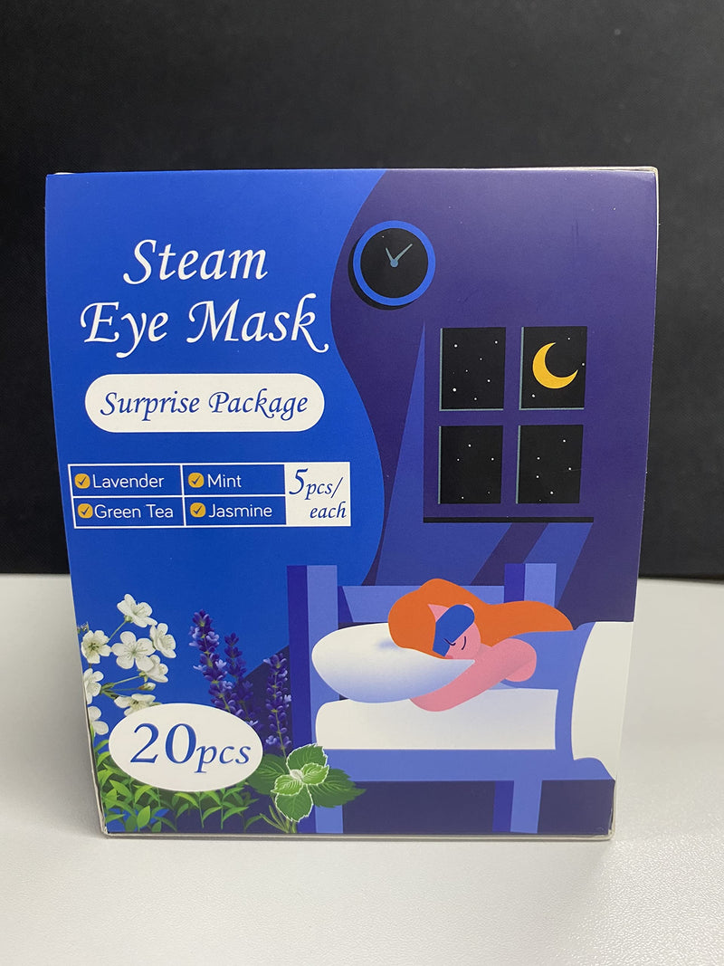 BeMyLady Heating Eye Mask Self Steam Eye Mask 20Pcs Mixed pack for Puffy Eyes,Dry Eyes,Blepharitis,Migraine,Fatigue Disposable Moist Hot Compress Eye Patch Great Gifts for Family and Friends Mixed bag - BeesActive Australia