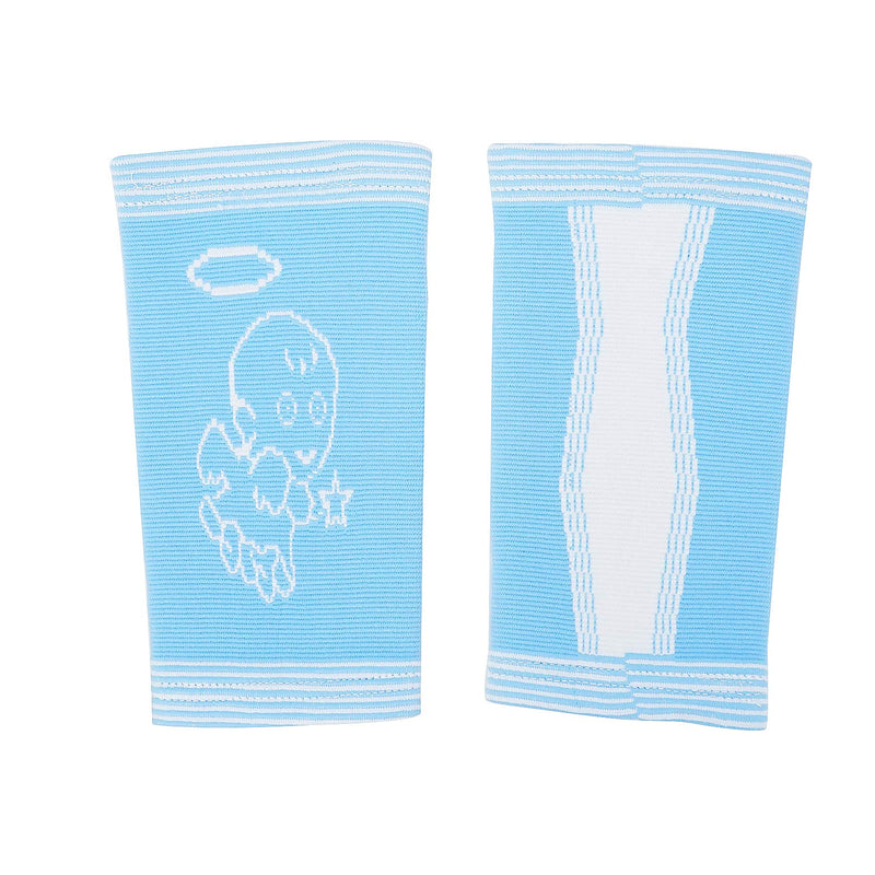 Luwint Soft Compression Knee Brace for Kids - Children Boys Girls Knee Sleeves Patella Pads Support for Pain Running Hiking Basketball Football Sports Blue Small - BeesActive Australia