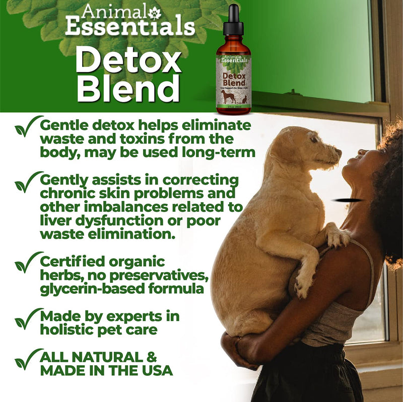 Animal Essentials Detox/Allergy Blend 2 oz - BeesActive Australia