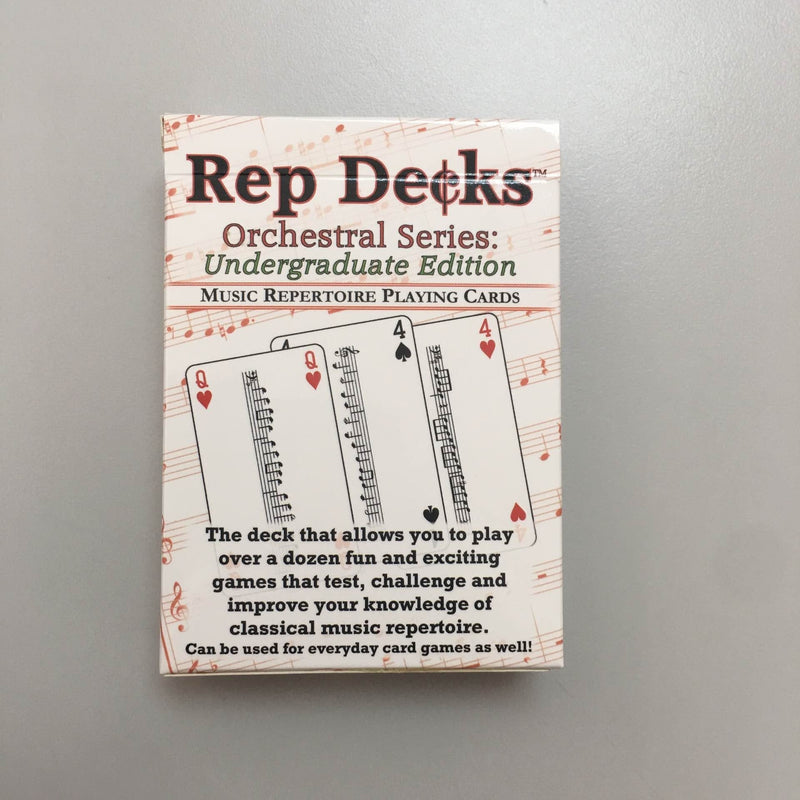 Rep Decks - Orchestral Series: Undergraduate Edition - BeesActive Australia