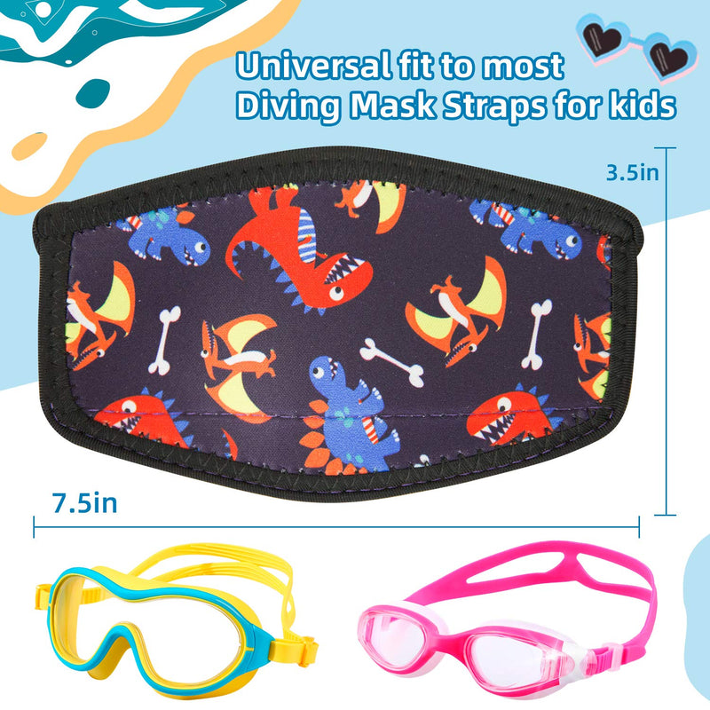 AMUSEPROFI Neoprene Diving Mask Strap Cover for Kids – Diving Mask Slap Straps - Neoprene Cover for Dive and Snorkel Masks - BeesActive Australia