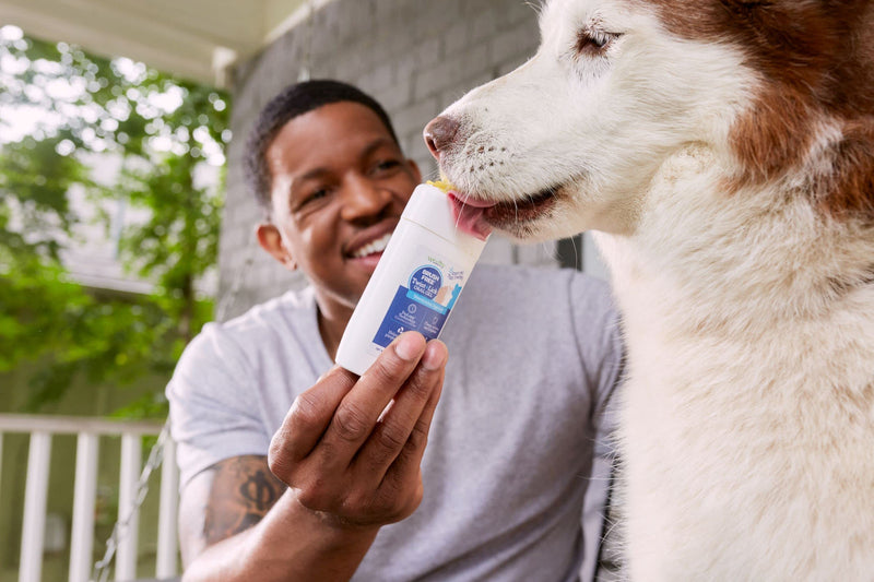 Vetality Brush Free Twist & Lick Brushless Dental Gel for Dogs | Continuously Cleans Teeth and Gums for 24 Hours | Tasty Chicken Flavor | Vet Recommended Dog Breath Freshener | Fun to Use - BeesActive Australia