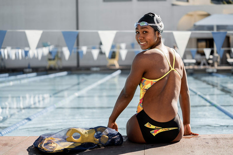 [AUSTRALIA] - FINIS Mesh Gear Bag Navy 