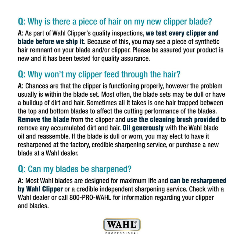 Wahl Professional Animal Competition Series Detachable Blade 30 - BeesActive Australia