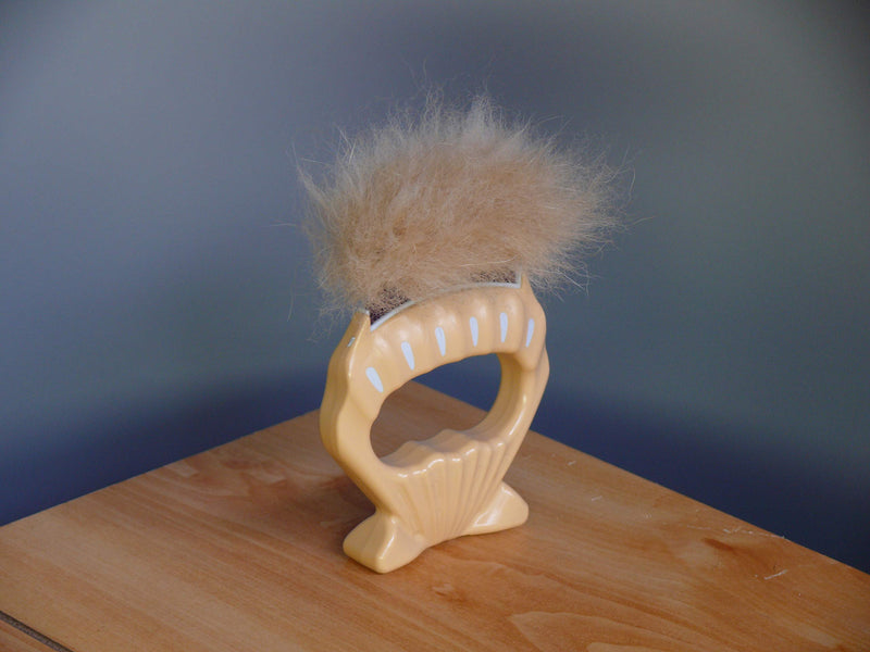 Philocomb E2 Hard (in English package), a gentle, flexible grooming comb for dog.., - BeesActive Australia