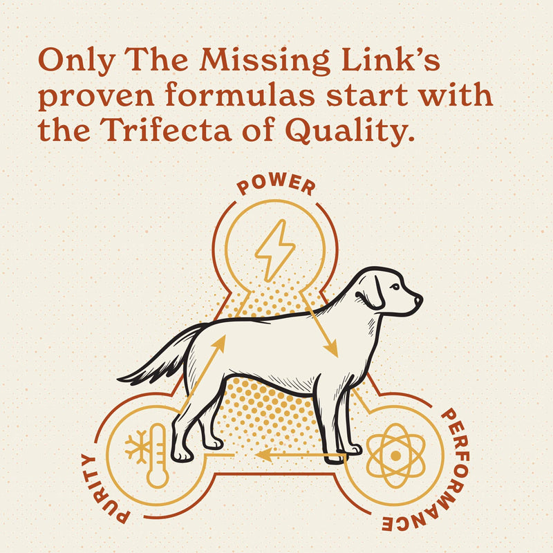 The Missing Link Digestion Supplement Powder for Dogs & Cats - Fiber, 7-Probiotic Blend + Chicory Root Prebiotic, Ginger, Chamomile - Supports Daily Digestive & Bowel Health - 1lb - BeesActive Australia
