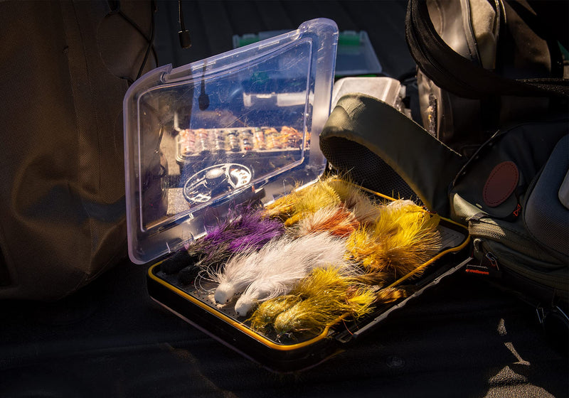 COLDWATER FLY FISHING  Double Sided Fly Fishing Box - Ice Fishing Box Durable Extra Large Watertight Case - Holds Hundreds Of Flies And Streamers - BeesActive Australia