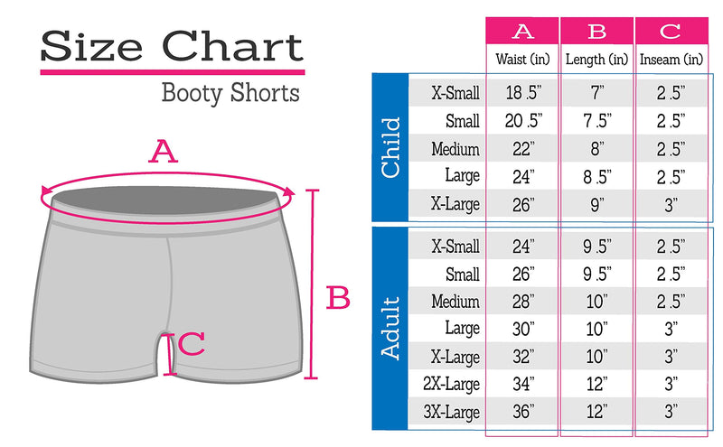 [AUSTRALIA] - Stretch Is Comfort Girl's and Women's Cotton Stretch Booty Shorts 8 Child Silver 
