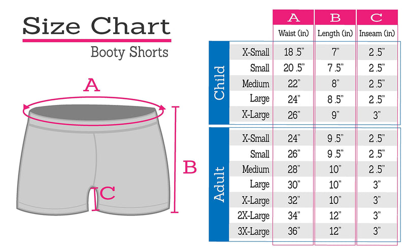 [AUSTRALIA] - Stretch Is Comfort Girl's and Women's Cotton Stretch Booty Shorts 12 Child Gold 