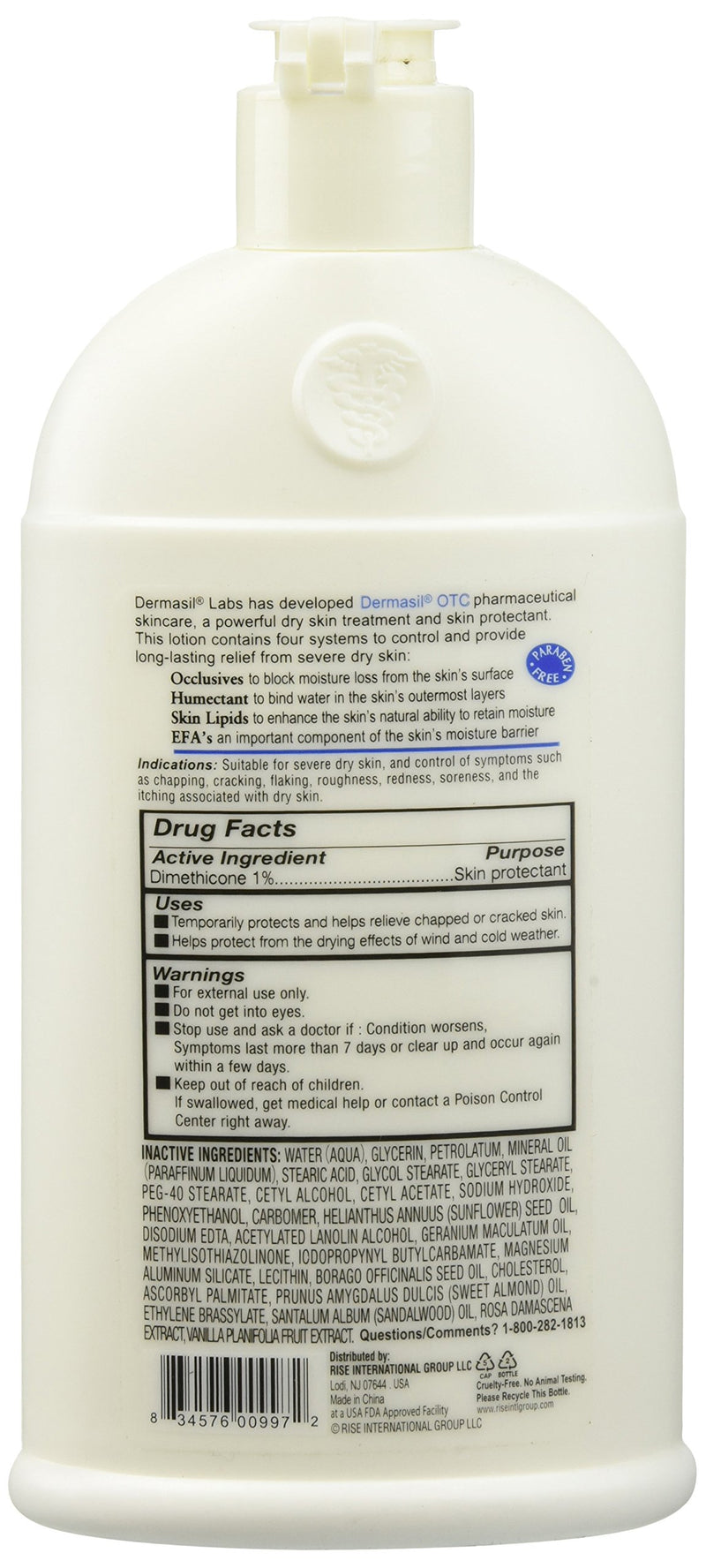 Dermasil Dry Skin Treatment Original Lotion 8Oz - BeesActive Australia