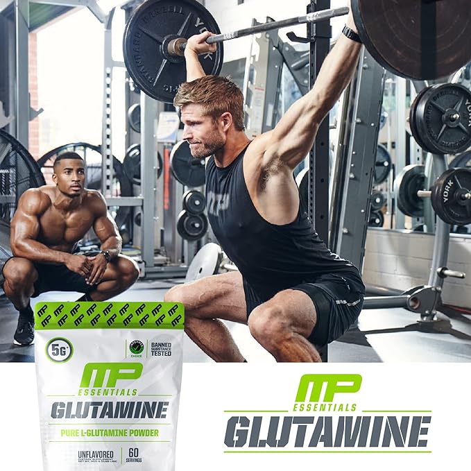 MusclePharm Essentials Glutamine Unscented 300g 0 £66 - BeesActive Australia