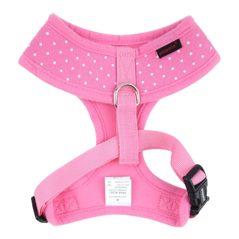 Puppia Dotty Harness A Pink Small - BeesActive Australia