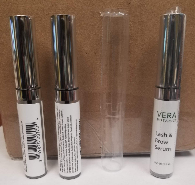 Vera Botanics Lash & Brow Booster Serum Gives You Longer Fuller Thicker Looking Eyelashes & Eyebrows. Bestselling Conditioner Stimulates The Appearance Of Growth & Regrowth. Natural Eye Lash Enhancer - BeesActive Australia