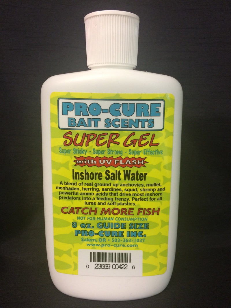 Pro-Cure Inshore Salt Water Super Gel, 8 Ounce - BeesActive Australia