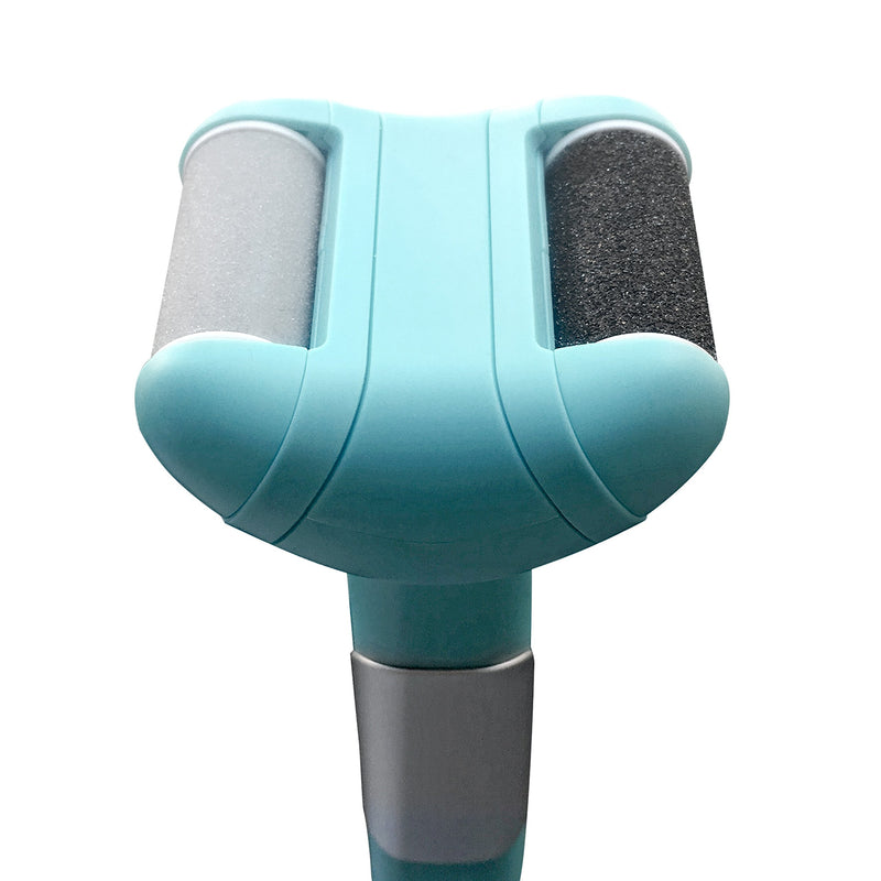 Personal Pedi Duo by Esplee- Powerful Electric Foot File and Callus Remover with Diamond Particles For Dry, Cracked, Dead Skin on your Heels and Feet. – Turquoise – As Seen On TV - BeesActive Australia