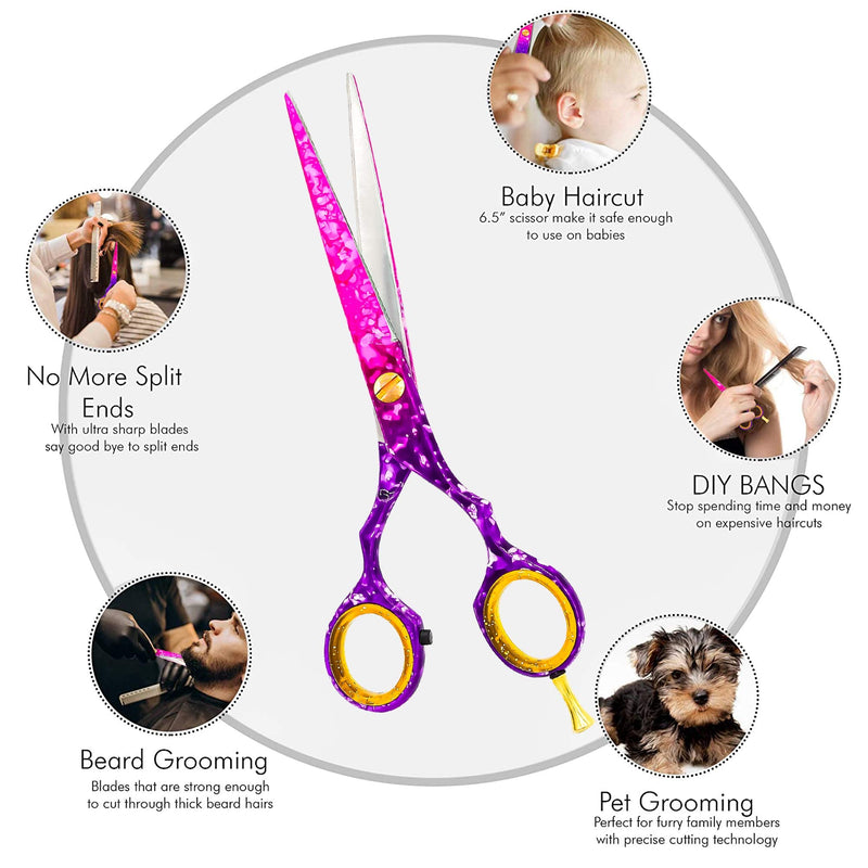 Hairdressing Scissors Hair Cutting Scissor Barber Scissors For Hair Cutting Tool Salon Shears Salon, Barbers Men, Women - BeesActive Australia
