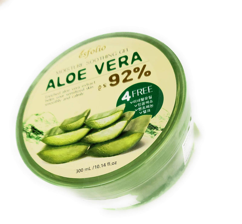 Esfolio Aloe Vera Moisture Soothing Gel- 92% - BeesActive Australia