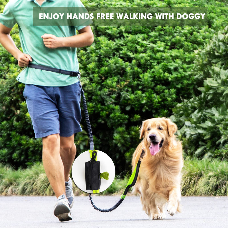 2 Pack Dog Poop Bag Holder, Poop Bag Holders for Leashes, CAKOVANO Pet Dog Waste Bag Dispenser Leash Attachment – Fits Any Dog Leash – Includes 2 Pack Poop Bag Dispenser & 4 Free Rolls of Poop Bags - BeesActive Australia