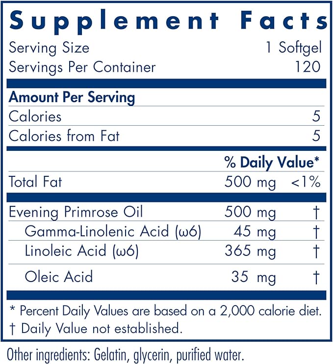Evening Primrose Oil (EPO Evening Primrose Oil 120 Softgels) - BeesActive Australia