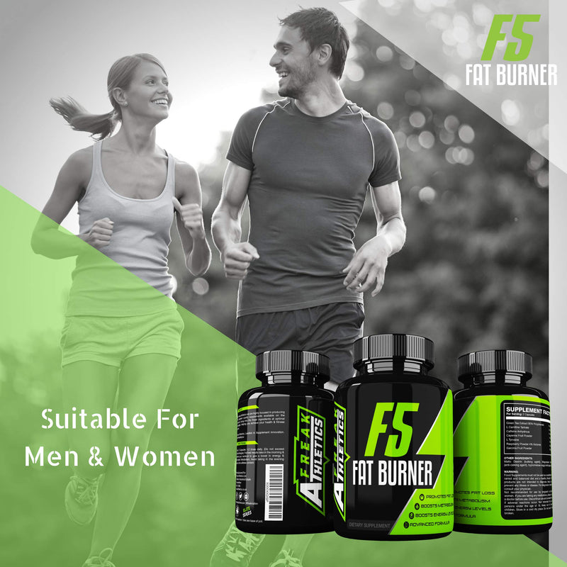 F5 by Freak Athletics - Suitable for Both Men & Women - 90 Capsules - Made in The UK - BeesActive Australia