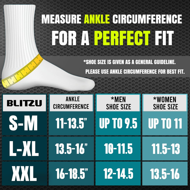 Ankle Brace Foot Compression Sleeve Open Toe Compression Socks Women Planter Fasciated Brace Compression Sock Night Splint For Plantar Fasciitis Women Achilles Tendonitis Brace For Women Black L-XL Large/X-Large (1 Pair) - BeesActive Australia