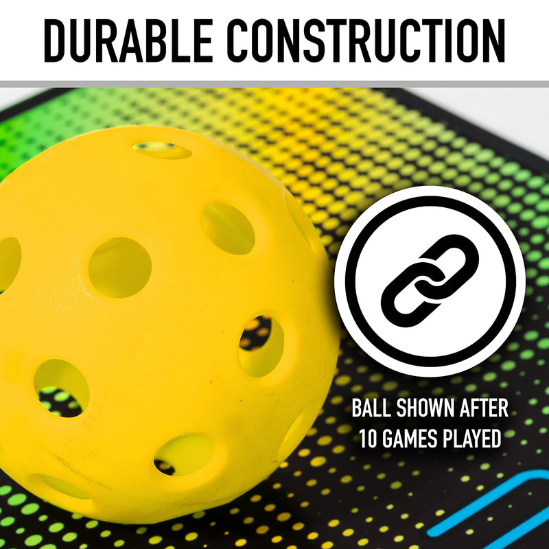 Franklin Sports X-26 Performance Indoor Pickleballs - USA PICKLEBALL APPROVED Yellow 12 Pack - BeesActive Australia