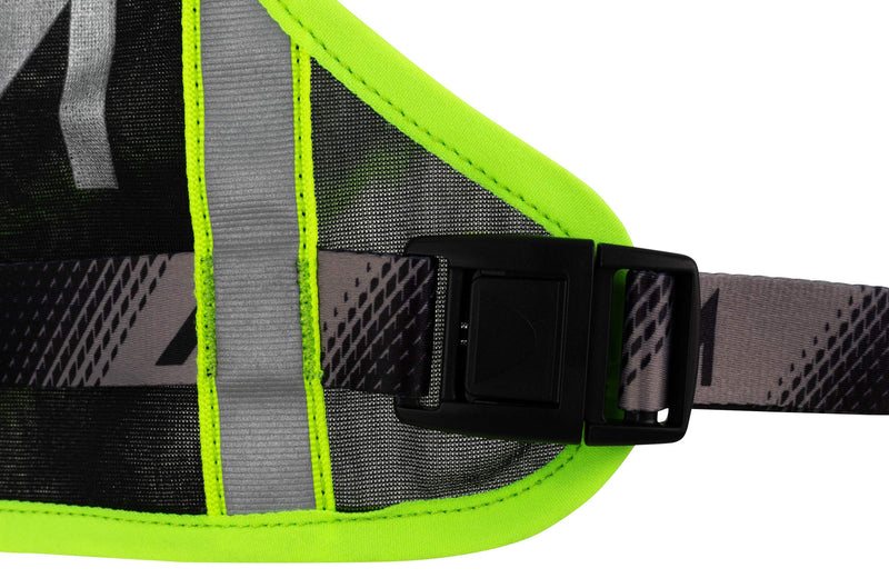 Ultraspire Neon Reflective Unisex Lightweight Vest - Hydratation Not Included, Capacity: 31 c.i. (0.5L) Black/Lime Universal Size (26?-48?) - BeesActive Australia