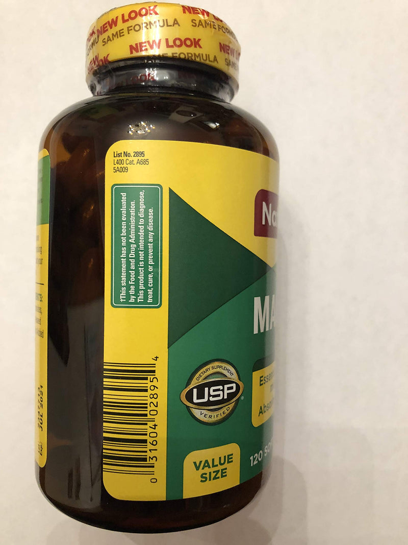 Nature Made Magnesium Citrate Softgels, 120 Count (Pack of 2) - BeesActive Australia