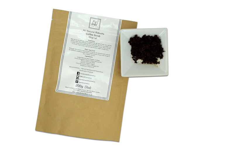 Amber Ward All Natural Robusta Coffee Scrub - BeesActive Australia