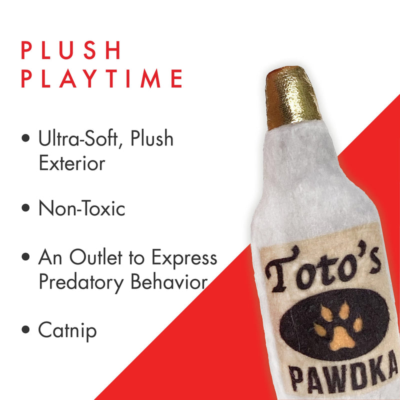 Kittybelles Toto's Pawdka | Cat Toy with Catnip Inside | Funny Realistic Cat Gift | Fun, Durable, and Safe | Huxley & Kent Cat Toys - BeesActive Australia