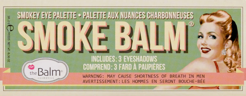 theBalm, Smoke Balm Blazing Perfect Eyeshadow Palette, Eye-Popping Cosmetics, Triple-Milled Highly Pigments, Shimmer Shadow & Liner for Girls Women Volume 2 - BeesActive Australia