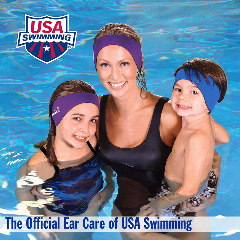 Mack’s Ear Band Swimming Headband – Best Swimmer’s Headband – Doctor Recommended to Keep Water Out and Earplugs in - BeesActive Australia
